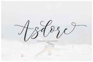 Asdore Font Review: Elegant Script for Web Design