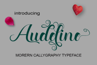 Audeline: A Modern Script Font for Digital Branding and Web Design