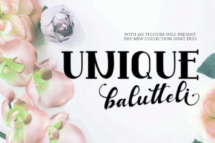 Balutteli Font: Elevating Small Business Branding