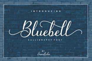 Bluebell: A Fresh Calligraphy Font for Elegant Editorial Design