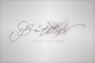 Bottle: A Modern Calligraphy Font for Business Branding