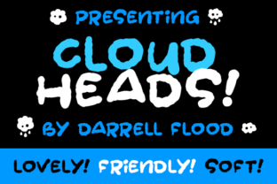 Cloudheads Font: Adding Puffy Charm to Brand Identity
