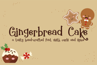 Gingerbread Cake Font: A Stylish Boost for Your Business Branding