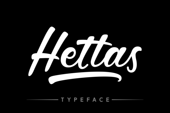 Hettas Font Review: A Bold Retro Typeface for Logos