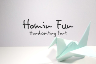 Homin Fun Font: A Handwritten Touch for Crafty Creations