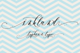 Inkland Font: Elevating Campaign Visuals with Ornate Script