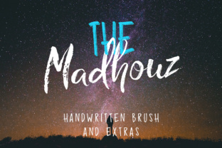 Madhouz Font: Gritty Charm for Handmade Products