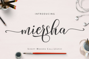 Miersha Font: Elevating Web Design with Elegant Script