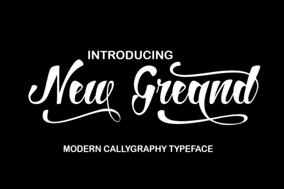 New Greand: A Modern Script Font for Editorial Charm and Digital Clarity