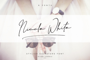 Nicole White Font: Elevating Campaign Visuals
