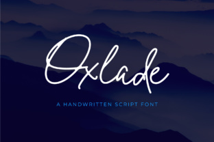 Oxlade Font Review: A Fresh Script for Campaign Visuals