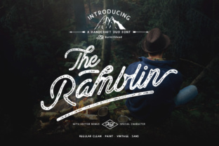 Ramblin Font: Retro Script for Modern Web Design