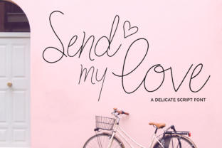 Send My Love Font: A Delicate Choice for Editorial Design