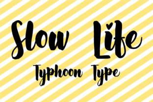 Slow Life Font: Bold Script for Digital Marketing
