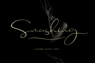 Smashing: A Handmade Script Font That Elevates Brand Identity