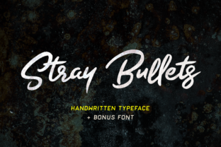 Stray Bullets Font: Adding Organic Charm to Brand Identity