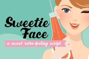 Sweetie Face Font: A Retro Script for Modern Branding