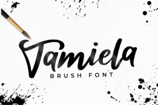 Tamiela Font: Adding Handmade Charm to Brand Identity