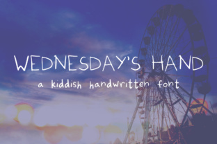 Wednesday Font Review: A Playful Script for Kid-Centric Campaigns