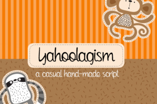 Yahoolagism Font: A Handwritten Script for Business Branding