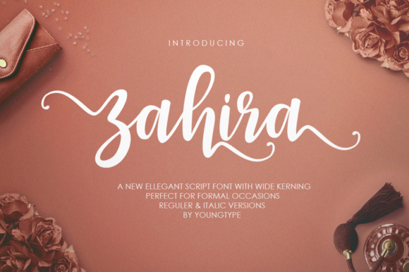 Zahira Font: Adding Refined Femininity to Brand Identity